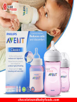 Philips Avent Anti-Colic 2 Wide-Neck Bottles Pink (1+ Months) 260ml