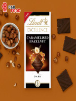 Lindt Excellence Caramelised Hazelnut Dark 100G
