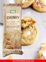 Asda Chunky White Chocolate Cookies 180G