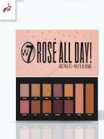 W7 Rose All Day Face Palette 12 Colours