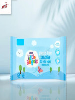 Asda Little Angels Plastic Free Sensitive Baby Wipes 60pcs