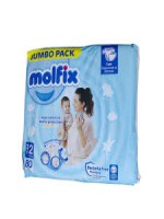 Molfix New Born Diaper Jumbo pack Size 2 80pcs