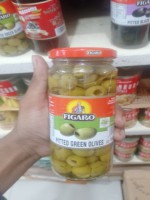 Figaro Pitted Green Olives&nbsp;340G